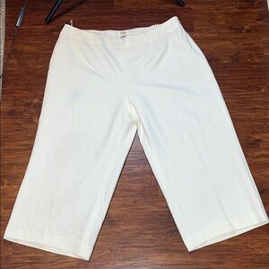 Talbots Cream Women's Trousers plus size